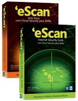 eScan Antivírus & Internet Security para Casa e Pequeno Escritório